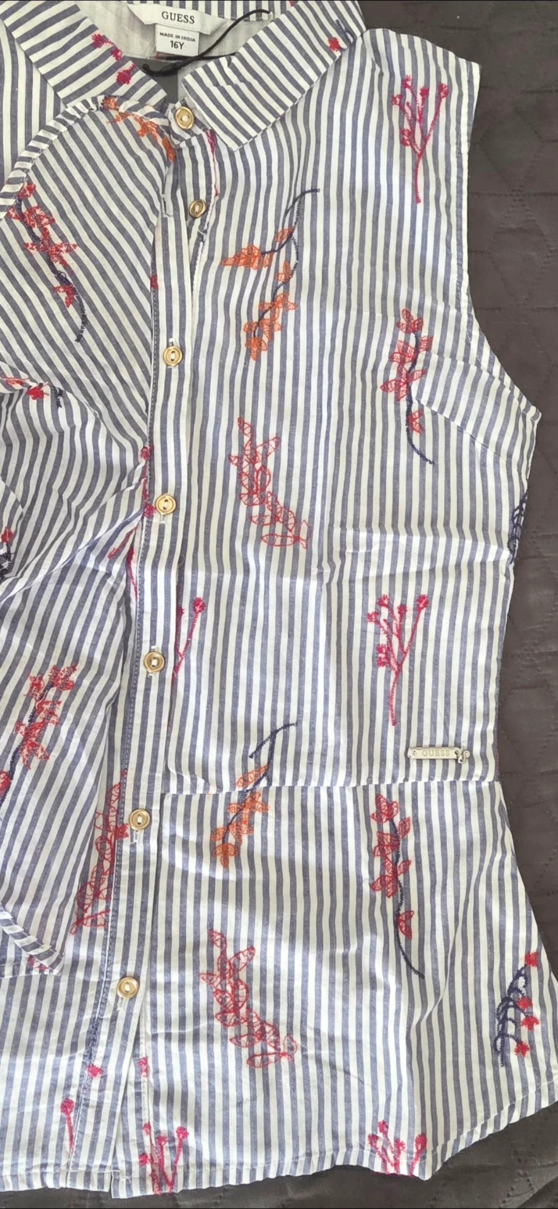 Camisa Guess 16Y de algodón – photo 6